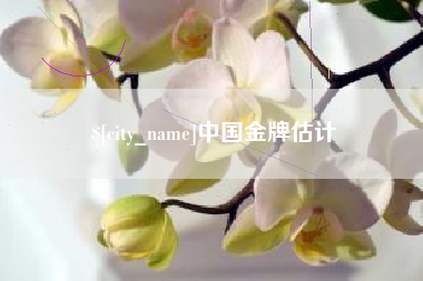 中国香港中国金牌估计