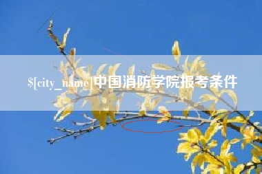 中国香港中国消防学院报考条件