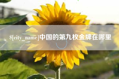 中国香港中国的第九枚金牌在哪里