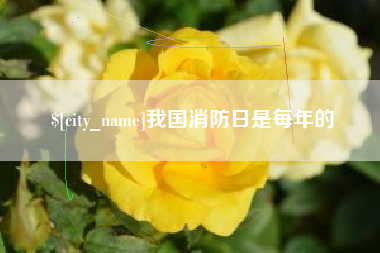 中国香港我国消防日是每年的