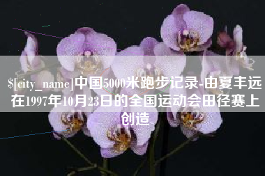中国香港中国5000米跑步记录-由夏丰远在1997年10月23日的全国运动会田径赛上创造