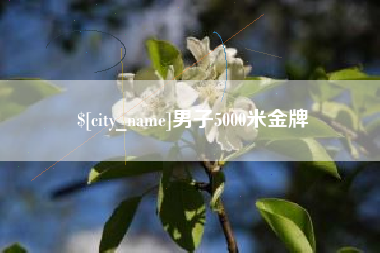 中国香港男子5000米金牌