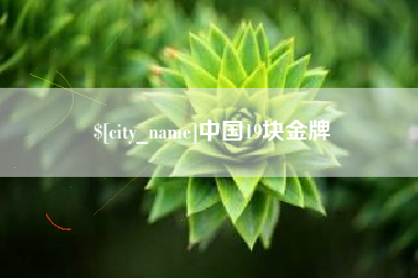 中国香港中国19块金牌