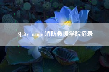 中国香港消防救援学院招录