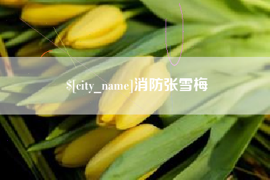 中国香港消防张雪梅