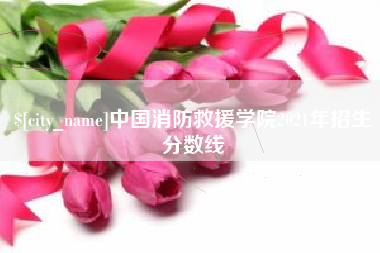中国香港中国消防救援学院2021年招生分数线